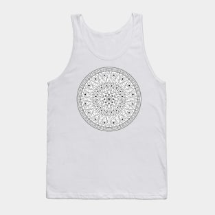 Gothic rose window Tank Top